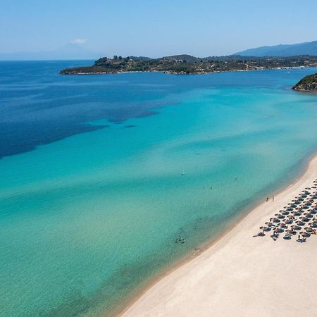 Antigoni Seaside Resort Calcídica Exterior foto