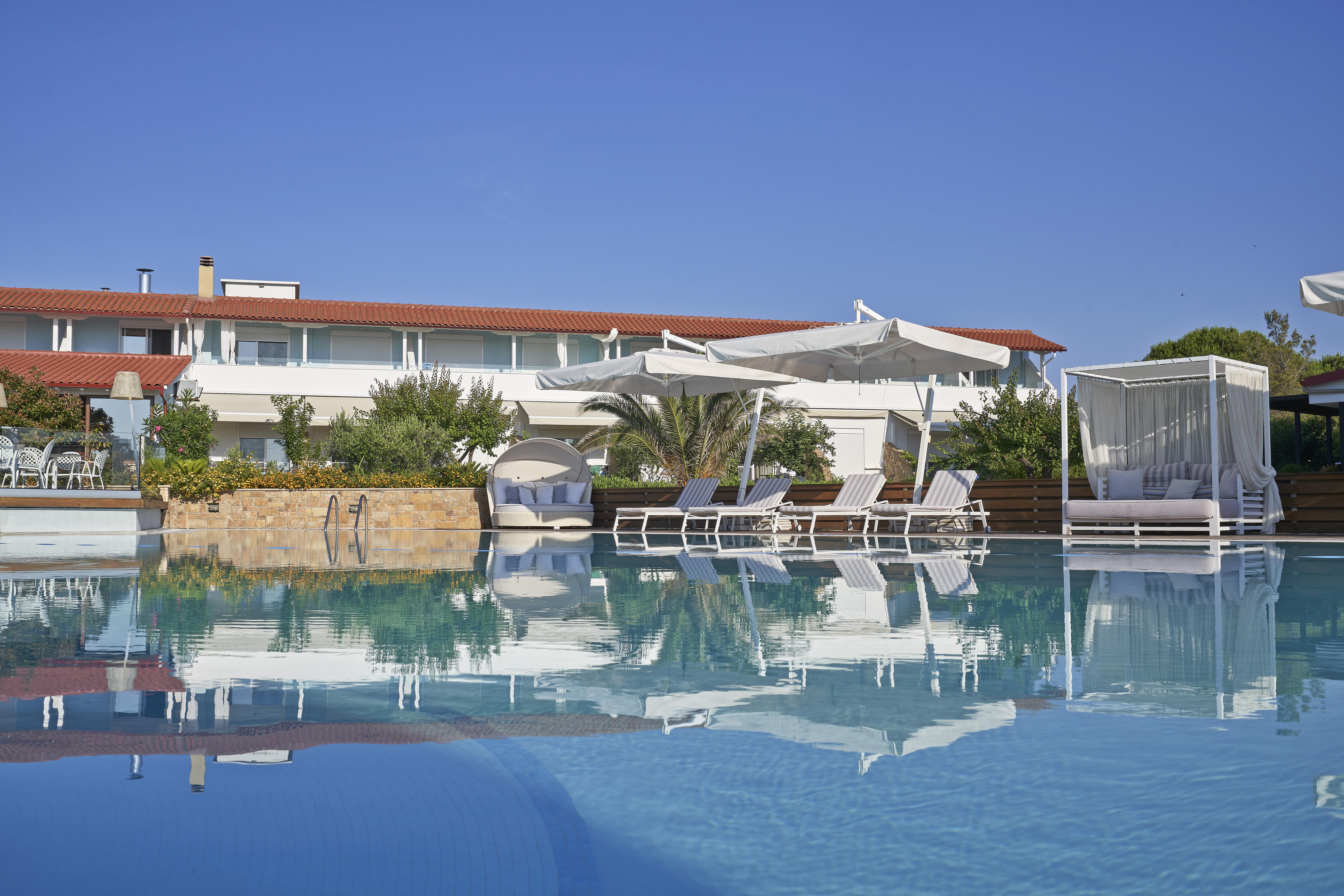 Antigoni Seaside Resort Calcídica Exterior foto