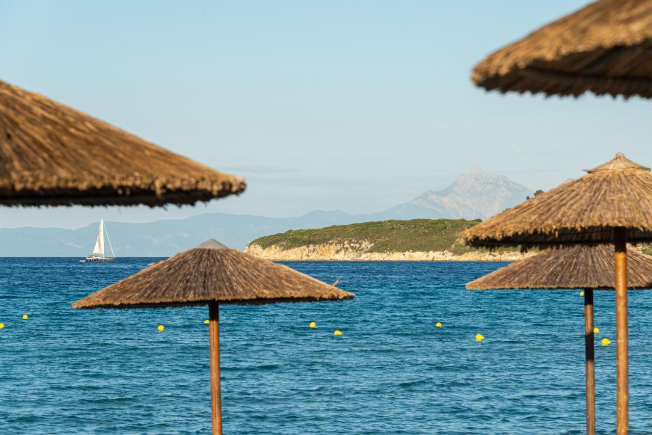 Antigoni Seaside Resort Calcídica Exterior foto