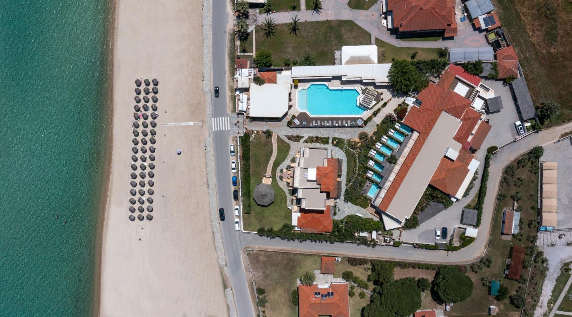Antigoni Seaside Resort Calcídica Exterior foto