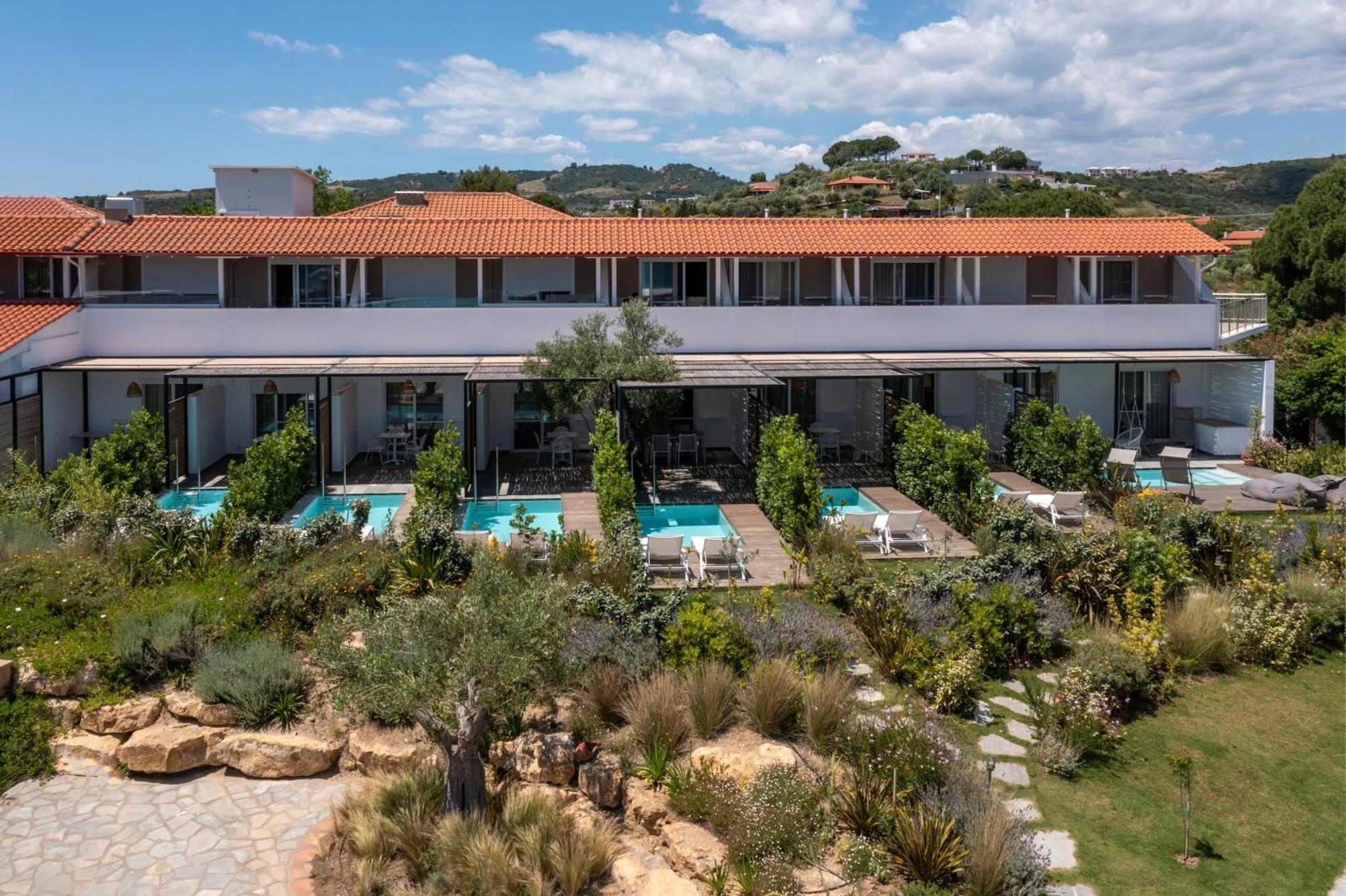 Antigoni Seaside Resort Calcídica Exterior foto